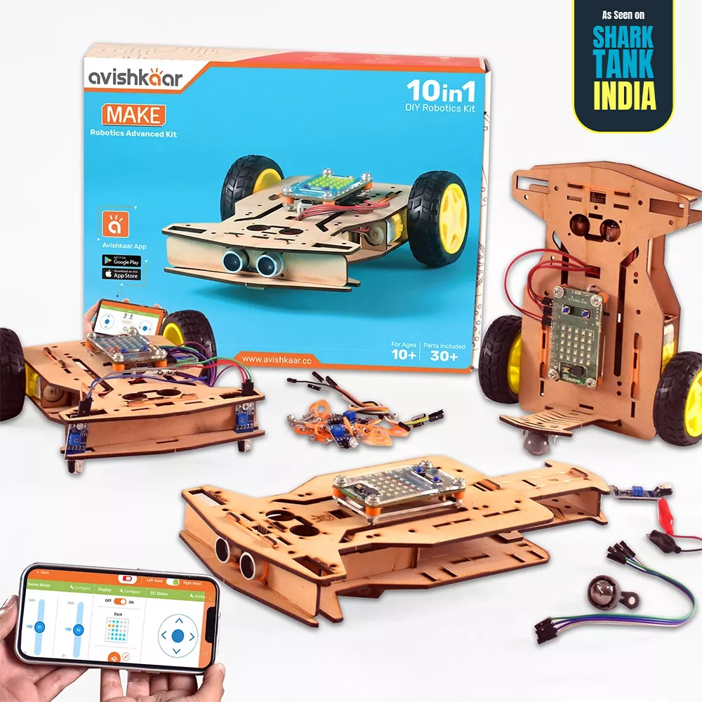 MAKE Robotic Advanced Kit 10-in-1