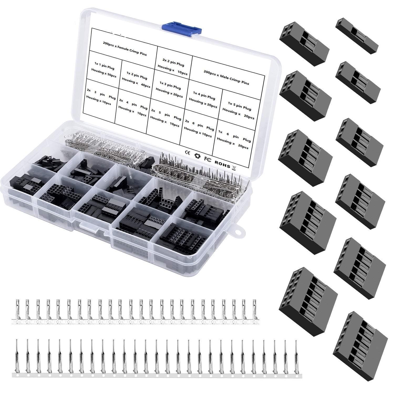 Dupont Connector Housing Kit